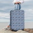 thumbnail image 4 of Uemuo Cute Whale Printed Washable Luggage Cover - Fashion Suitcase Protector Fits 18-32 Inch Luggage -Large, 4 of 9
