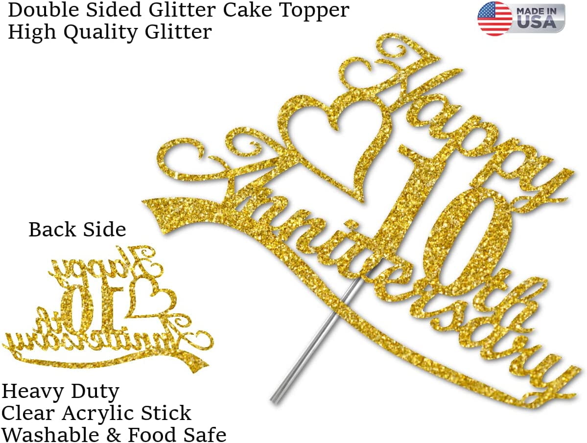 Fashion Cake Topper - Gold –
