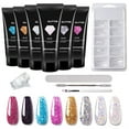 thumbnail image 3 of Nail Extension Gel Set Nail Set for Wome Lady Gel Kit Nails Starter Set Professional Kit Nail Manicure Salon Set for Beginners Type1, 3 of 8
