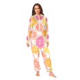 thumbnail image 2 of FORMRS Onesies Pajama for Adults Unisex Hoodie Winter Jumpsuit One Piece Sleepwear, Sizes S-2XL, Orange Grapefruit Slices, 2 of 7