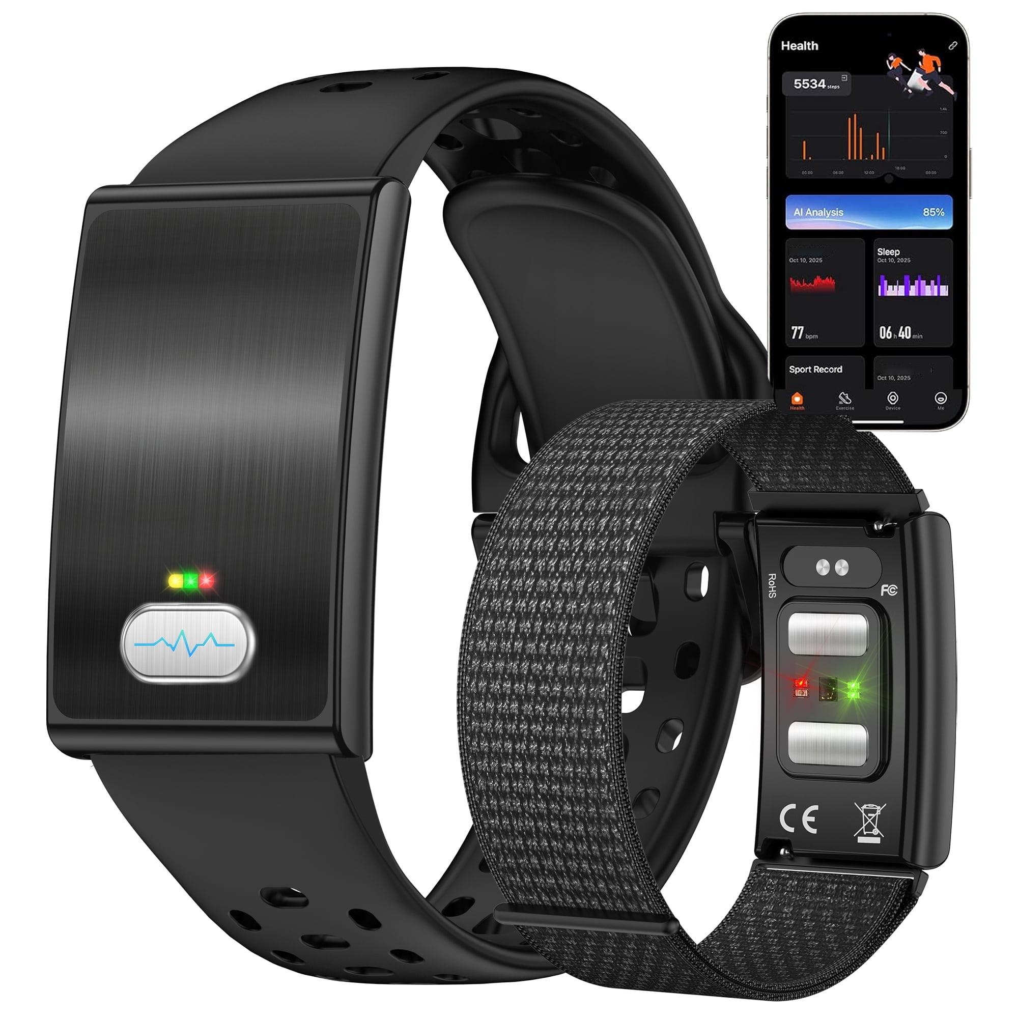 WHOOP 4.0 with 12 Month Subscription – Wearable Health, Fitness