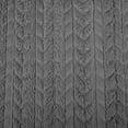 thumbnail image 2 of Faux Fur Throw Gray, 2 of 3