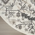 thumbnail image 4 of Nourison Elation Transitional Ivory Grey 5'3" x Round Area Rug  (5 Round), 4 of 9