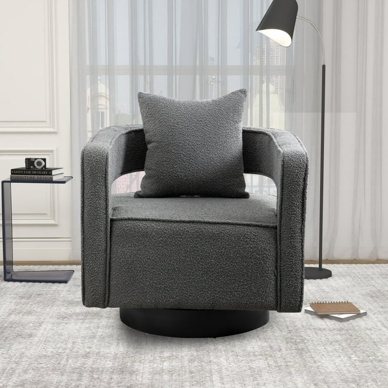 Rh modern 2024 swivel chair