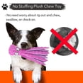 thumbnail image 3 of Juguete interactivo para perros chirriantes, sin relleno, con forma de pulpo y papel arrugado para perros medianos y grandes., 3 of 5