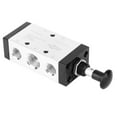 thumbnail image 2 of 4R310-10 2 Position 5 Way Pneumatic Air Hand Lever Operated Solenoid Valve, 2 of 8