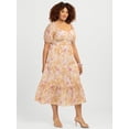 thumbnail image 2 of Jessica Simpson Women's Plus Emmory Tiered Maxi Dress, Sizes 0X-4X, 2 of 7