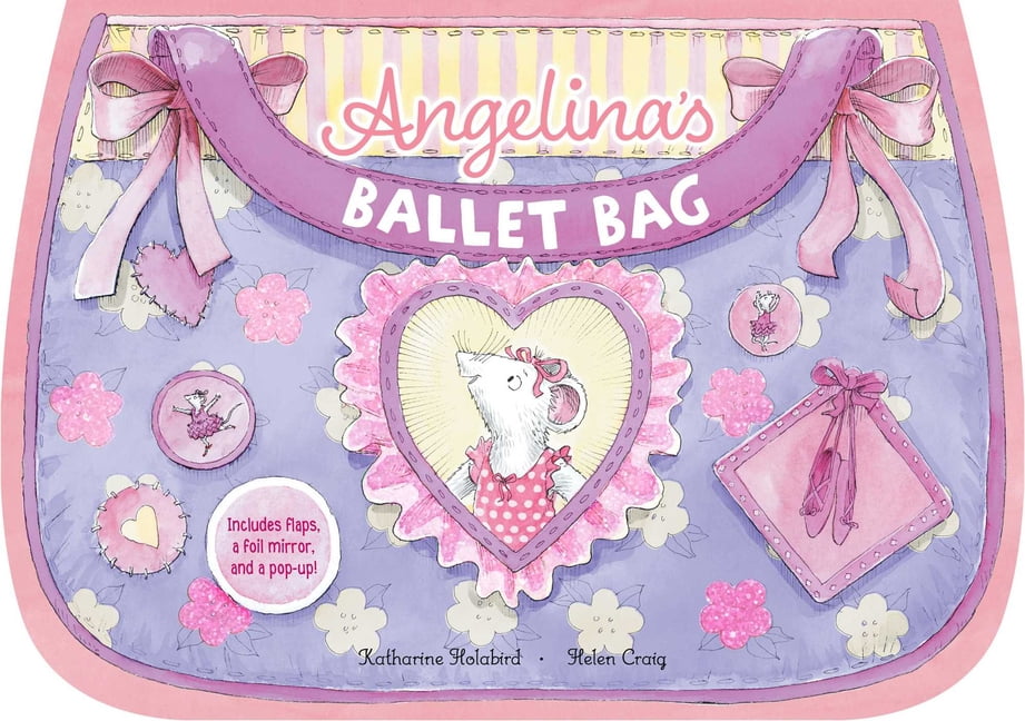 AMERICAN GIRL ANGELINA BALLERINA BACKPACK  EXCELLENT CONDITION WASHED  USED 