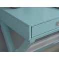 thumbnail image 3 of Posey Blue Writing Desk, 3 of 9