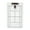 White, variant on ZenCart Dry Erase Tennis Coaching Clipboard Double-Sided Tennis Tactical White Board with Marker Pen for Tennis Training