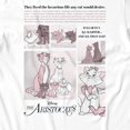 thumbnail image 3 of Disney Aristocats Men's Story Panels T-Shirt (Bright White, S-XXXL), 3 of 3