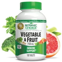 Botanic Choice Vegetable & Fruit Whole Food Supplement, 180 tablets