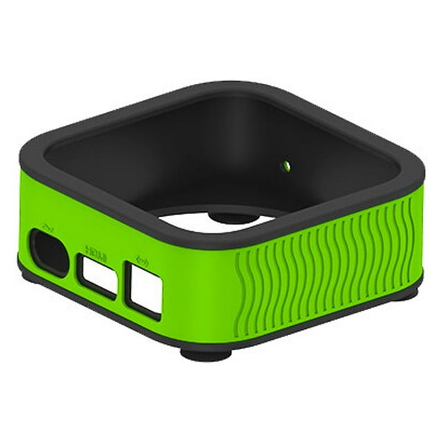 ziyahi Protective Case Dustproof Set-top Box Sleeve Anti-skidding TV Box Cover Waterproof Shockproof Protector Silicone Shell Box Luminous Green