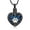 B/Blue, variant on Personalize Paw Prints Stone Heart Urn Pendant Cremation Jewelry for Dog Cat Ashes Holder Pet Memory Necklace Furry Friend Memorial Jewelry