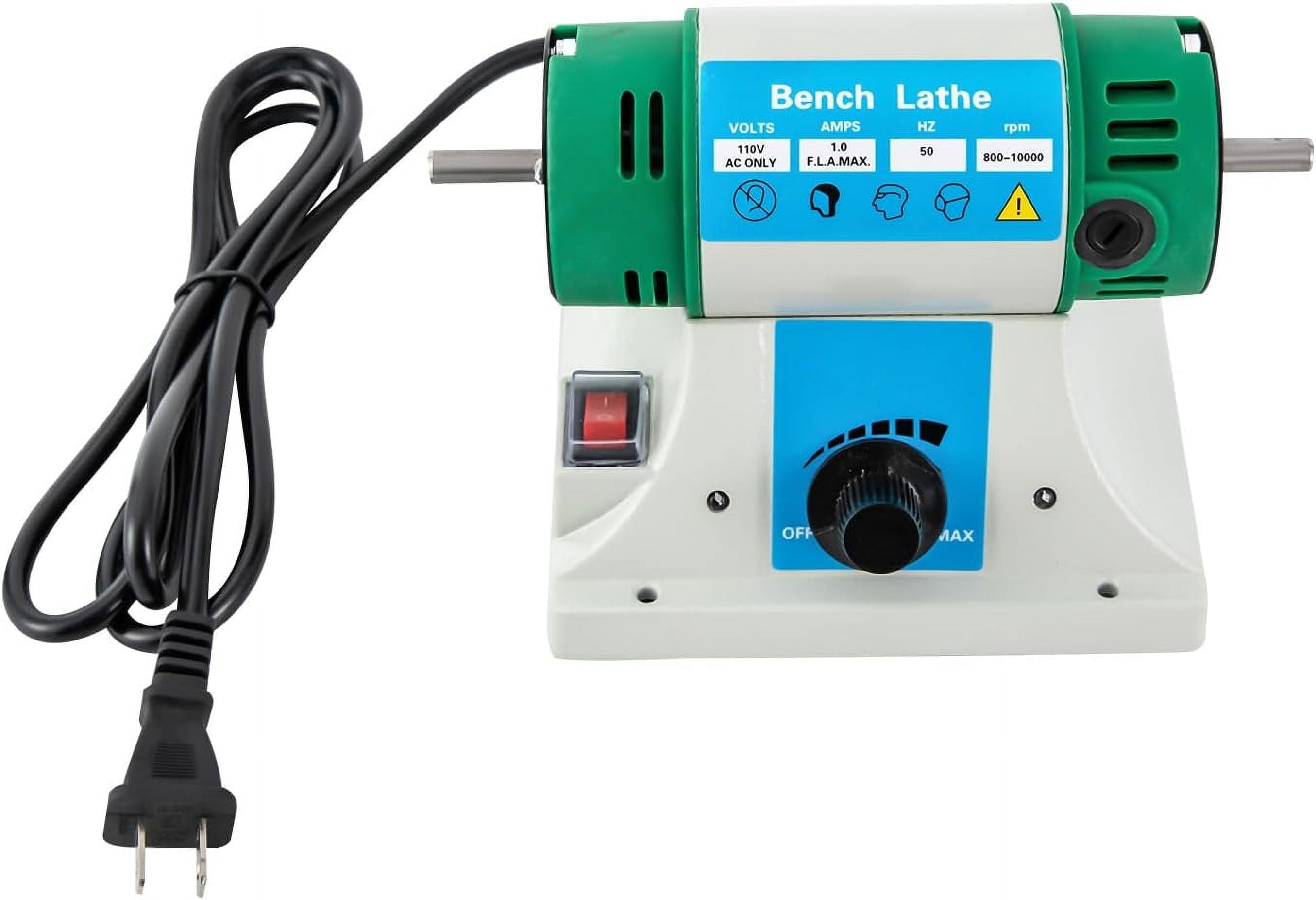 TOPCHANCES Multifunction Jewelry Rock Polishing Buffer Machine Jewelry Grinder Mill