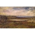 thumbnail image 2 of Homer Dodge Martin 24x16 Black Ornate Framed Double Matted Museum Art Print Titled: Wild Coast, Newport (ca. 1885-1895), 2 of 5
