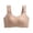 Beige, variant on Seamless Wirefree T Shirt Bra for Daily Home Wear with Light Support and BreathableFabric Comfort—Unlined Non Padded Elastic Underwear, M, Beige