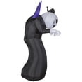 thumbnail image 6 of Airblown Inflatables Halloween Pumpkin Head Creeper Reaper, 6', 6 of 6