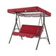 thumbnail image 3 of Cubierta para silla de columpio para jardín al aire libre, patio, asiento para silla de columpio y cubierta superior, toldo para sombrilla, rojo Methold HA005105-15, 3 of 6