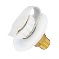 thumbnail image 1 of Valterra Fresh Water Inlet A01-0170LF Used For RV Fresh Water System; Flush Mount; 1/2 Inch Male Pipe Thread Inside Connection; 2-3/4 Inch Flange; 2-3/4 Inch Overall Diameter; With Check Valve; White, 1 of 5