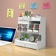 thumbnail image 1 of Portalápices de plástico y madera, caja de almacenamiento creativa para niños y estudiantes, decoración de escritorio de oficina, soporte de papelería lindo, 1 of 5