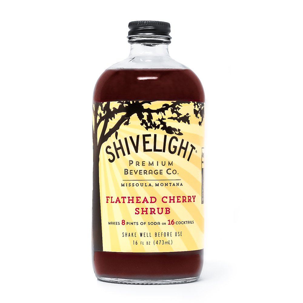 Flathead Cherry Shrub Shivelight Premium Beverage Company All