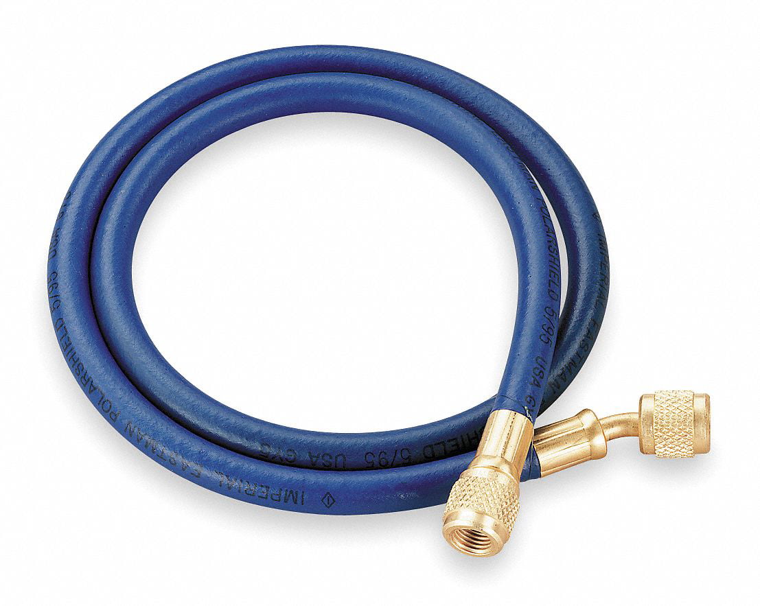 Yellow Jacket 21260 HAV-60 Blue Charging Hose 60" Suitable for R410A 