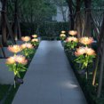 thumbnail image 4 of New Bi'an Flower Lantern [luz Cálida] [paquete 2] 2023 Farol Solar Flores Con Flores Y Tallos Brillantes Farol Solar Jardín (2PCS), 4 of 9