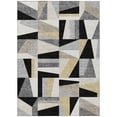thumbnail image 2 of Addison Rugs Chantille Indoor/Outdoor Transitional Geometric Black Machine Washable Rectangle Rug, 3' x 5', 2 of 8