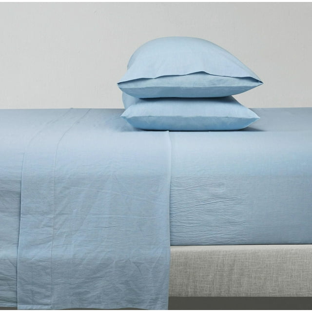 Cotton Solid Prewashed sheet Set
