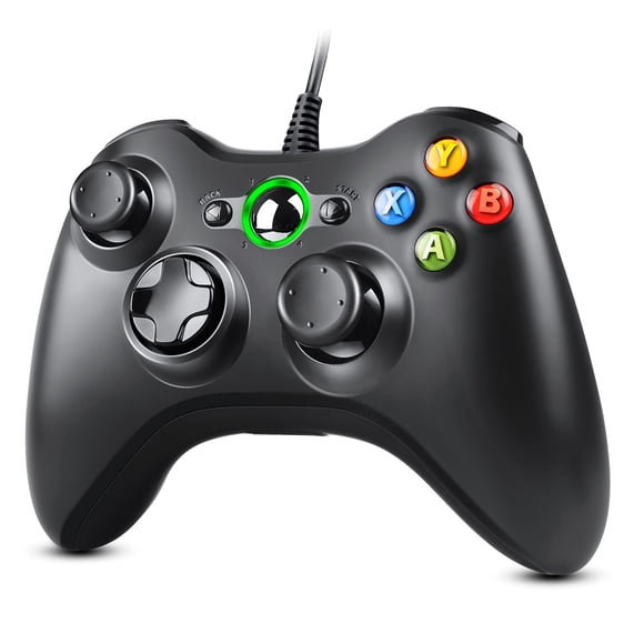 Controlador Zexrow Xbox 360 con cable USB para Xbox/PC
