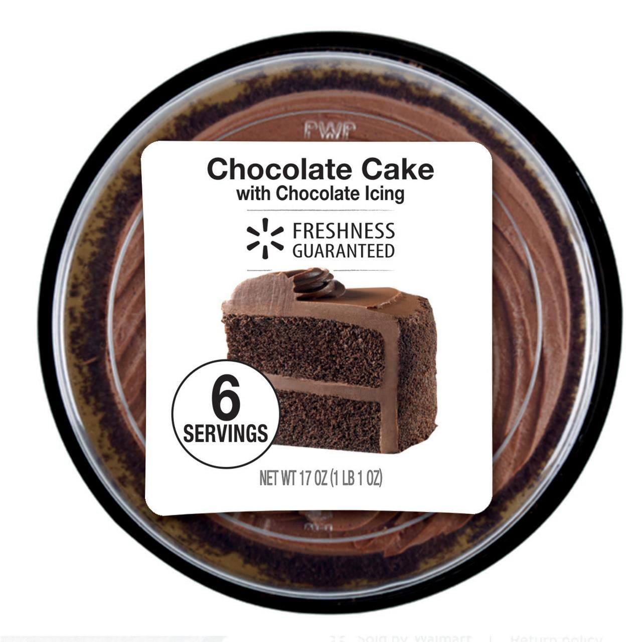 Freshness Guaranteed Double Layer Chocolate Cake 18 Oz Walmart Com Freshness Guaranteed Double Layer Chocolate Cake 18 Oz Walmart Com
