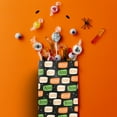thumbnail image 5 of Designer Greetings 50-Pack Halloween Treat Bags with Sticker Seals – Includes 2 Spooky Designs – Ghosts, Pumpkins, and “Boo”, 5 of 6