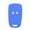 Light Blue, variant on Zeus Silicone Car Key Flip Cover Holder Remote Control Bag Case for Chevrolet Cruze