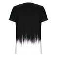 thumbnail image 4 of ATENAR Shirts for Women Summer Short Sleeve T Shirts for Women Casual Tee Black L, 4 of 7