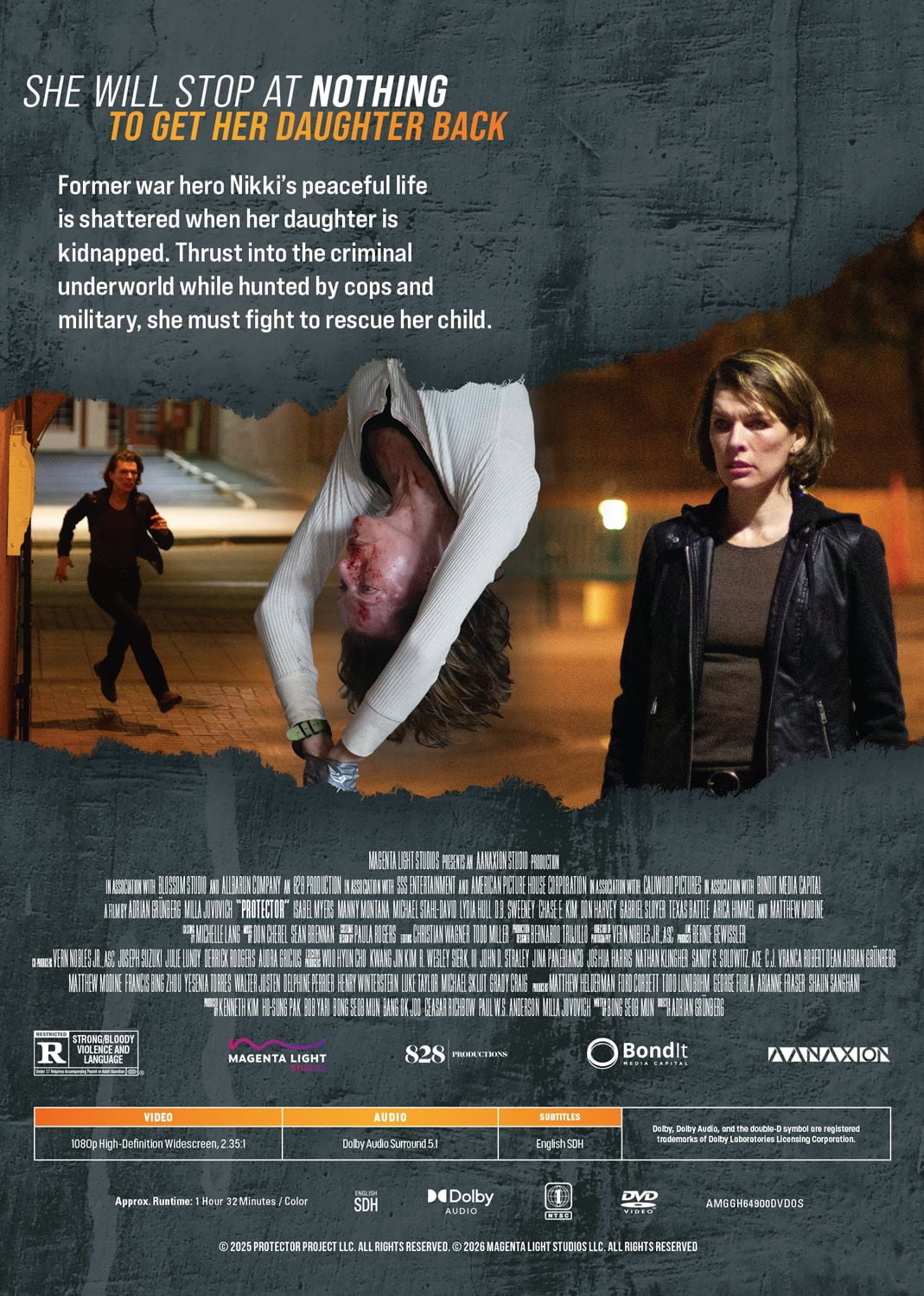 Protector (DVD) Magenta Light Studios, Action