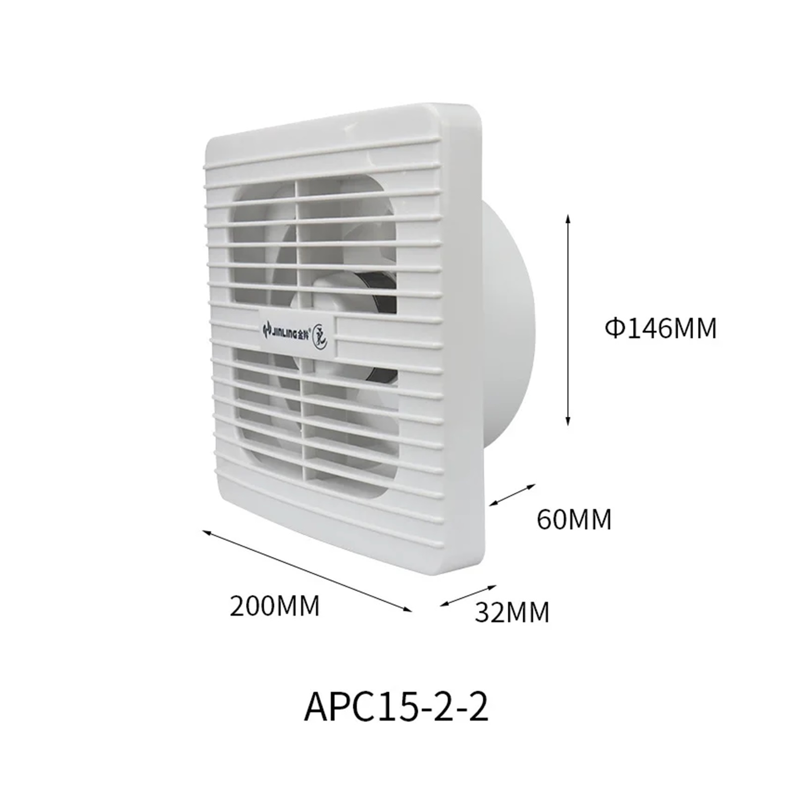 4/6/8Inch Electric Extractor Ventilation Fan Exhaust Air Blower Bathroom Kitchen Toilet Window Wall Pipe Duct Inline Exhaust Fan ,Energy-Efficient