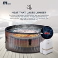 thumbnail image 5 of MSpa Mono 6-Person Round Inflatable Bubble Massage Spa w/ Thermal Cover, Energy-Efficient, 5 of 12