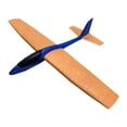 thumbnail image 1 of Avión de juguete para lanzar planeador, juguete volador para niños, máquina voladora de espuma ligera, avión de lanzamiento manual para niños y niñas naranja azul, 1 of 8
