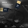 thumbnail image 1 of Displayport2.0 HD Video Cable 16K@60Hz 80Gbps Computer Graphics Display Cable for PC Laptop Monitor 5 Meter, 1 of 7