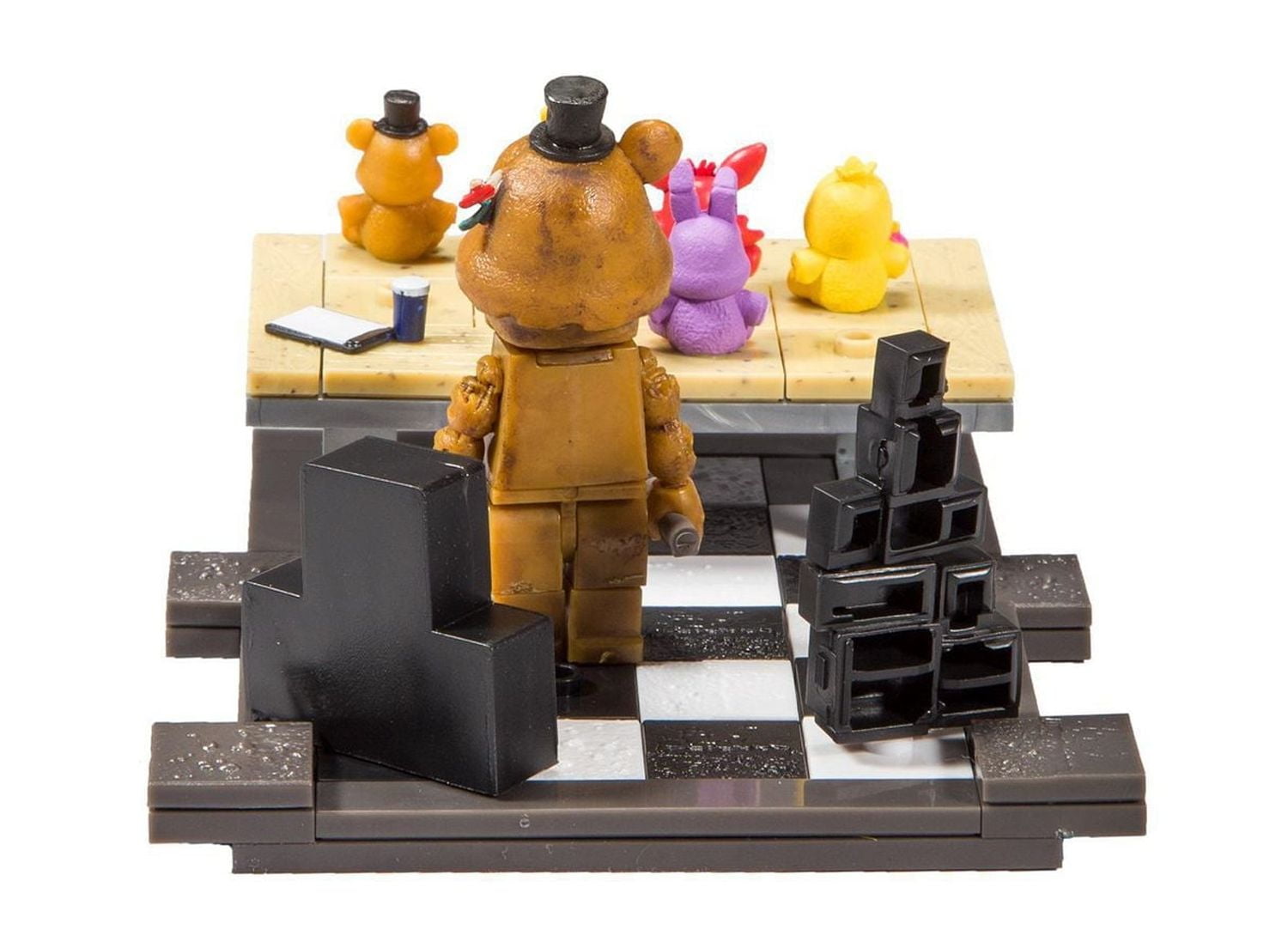 McFarlane Toys Five Nights at Freddy's Office Desk with Golden Freddy Small Set