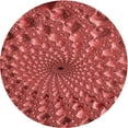 thumbnail image 1 of Ahgly Company Machine Washable Indoor Round Transitional Red Area Rugs, 6' Round, 1 of 7