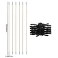 thumbnail image 2 of JMYHOAM Gadgets de Nettoyage Outil de Ramonage, Brosse d'Aération de Séchoir Brosse de Cheminée en Nylon Trousse Réutilisable pour Fournitures de Nettoyage de Cheminées, 2 of 2