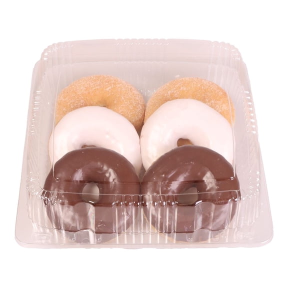 Paquete de donas chocolate 6 piezas