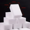 100 Pack Magic Sponge Eraser Extra Thick Large and Long Lasting