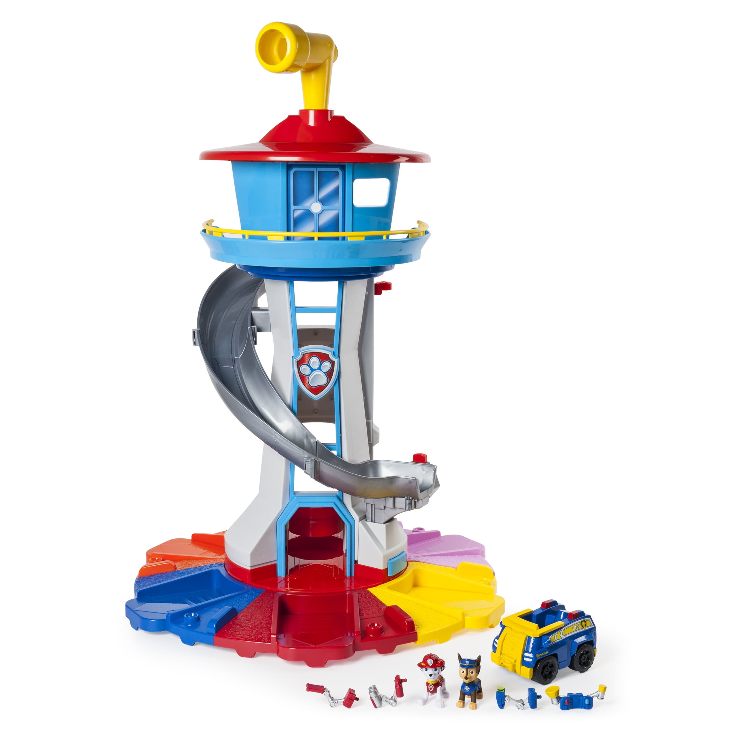 gambling Lykkelig Præferencebehandling Paw Patrol - My Size Lookout Tower with Exclusive Vehicle, Rotating  Periscope and Lights and Sounds - Walmart.com
