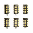 thumbnail image 1 of Elitco Éclairage G4LED505-6PK 2.5W 3000K LED G4 Extérieur Évalué Ampoule - Pack de 6, 1 of 1