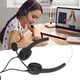 thumbnail image 5 of Auriculares de Centro de Llamadas Amonsee Cableados Con Micrófono de Reducción de Ruido, 5 of 7