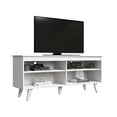 thumbnail image 6 of Madesa Modern Entertainment Center, TV Unit, Console Table, TV Stand for TVs up to 55" with Wire Management and Storage Shelves (White), 6 of 8