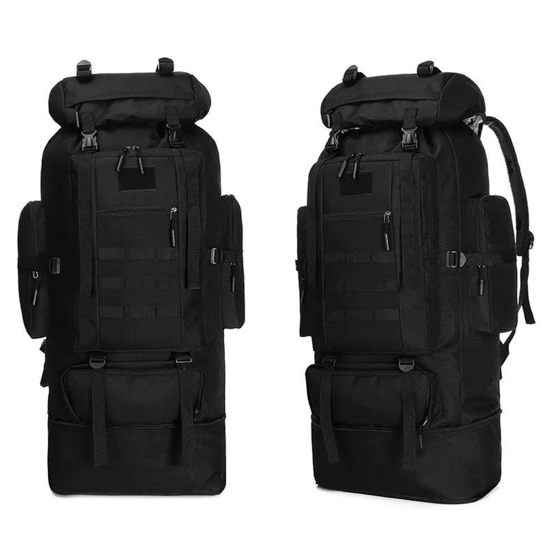 Hiking Backpack for Men 100L Camping Rucksack Expandable Waterproof Extra Large Pack Travel Daypack Outdoor Hunting Sports Bag